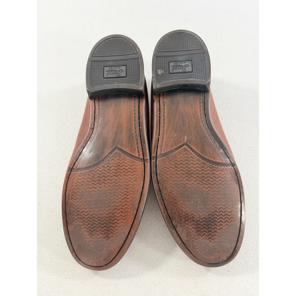 Vintage GH Bass Tassel‎ Loafers Mens 10.5 D Chestnut Brown Kiltie Bombay Leather main image 10
